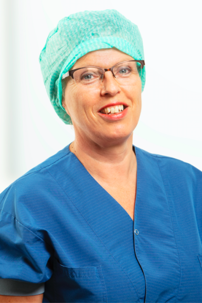 Operatie-assistente Lianne Hollemans bij Medcentric